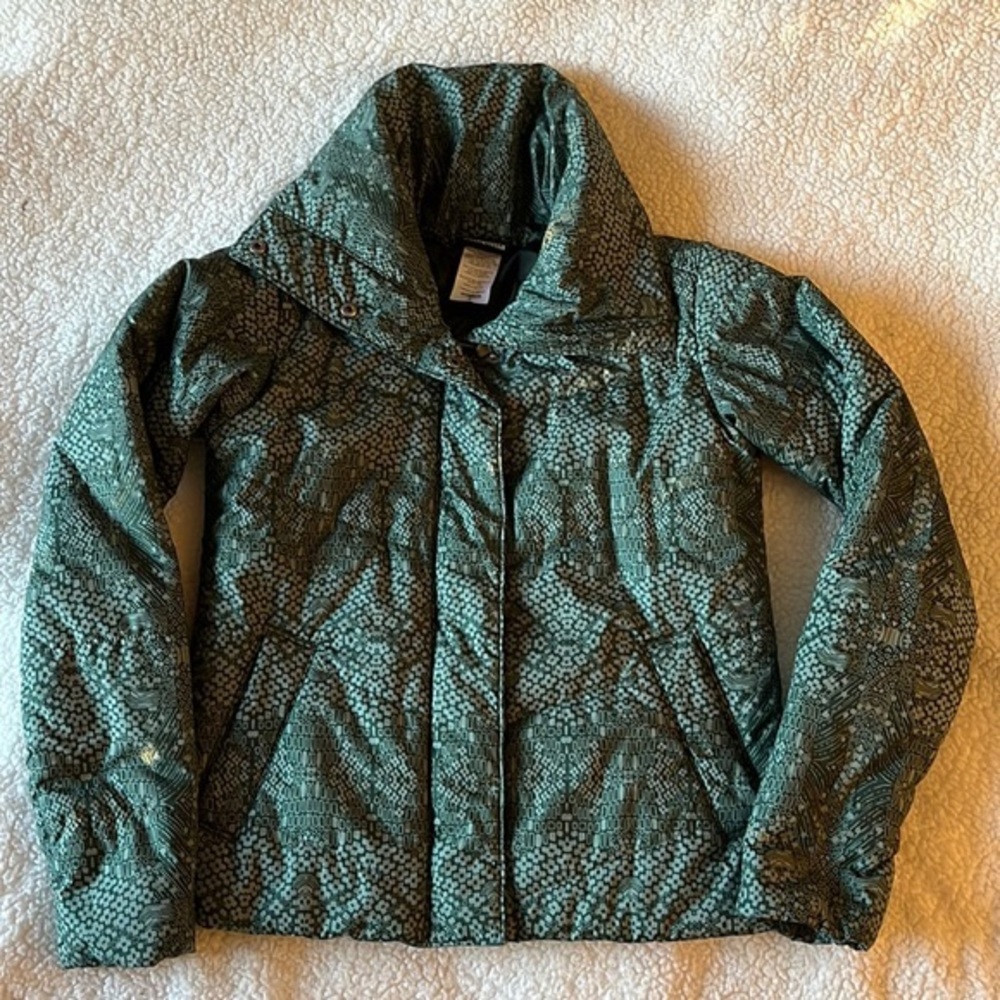 Patagonia Green Patterned Jacket
